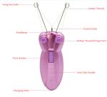 Lady Men Bee Electric Face Epilator Cotton Thread Loose Power With Indictator
