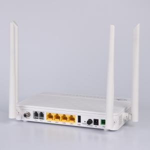 Wholesale 4GE AC WLAN 2VOICE GEPON XPON ONT Fiber Network Modem from china suppliers