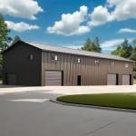 Prefabricated Steel Structures Building Hurricane Proof Large Span Steel