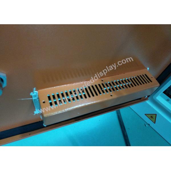 permanent P16 outdoor full color led display with customized aluminum cabinet