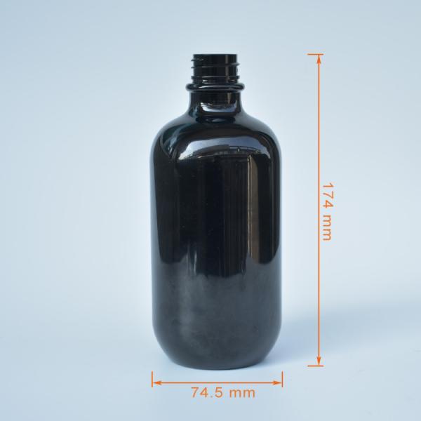 Hot Stamping PET Labeling Shampoo Pump Dispenser Bottle 500ml 16oz