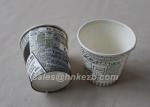 Non - Toxic Custom Printed Paper Coffee Cups 7oz High Temperature Performance