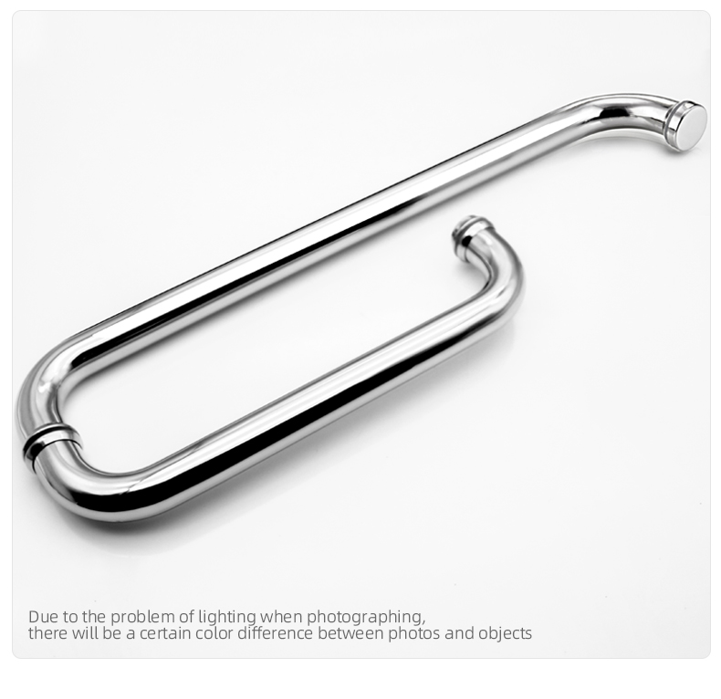 Chinese Design Style Stainless Steel Shower Room Glass Door Handle for Door Pull Handle