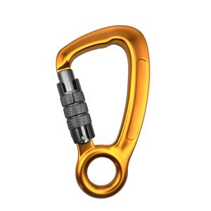 Wholesale Heavy Industry 30KN Snap Hook and 7075 Aluminum Carabiner with Screw from china suppliers
