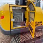 used excavator low fuel consumption original paint road long excavator second