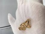 Van Cleef Vintage Alhambra Earrings , 18K Yellow Gold Van Cleef Mini Alhambra