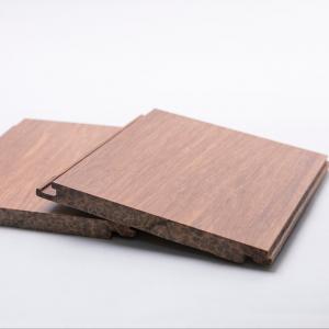 Wholesale 12mm Hand Scraped Bamboo Flooring Charcoal Moisture Resistant from china suppliers