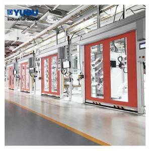 Wholesale Automatic PVC Fabric Curtain Rolling Shutter Door Quick Opening from china suppliers