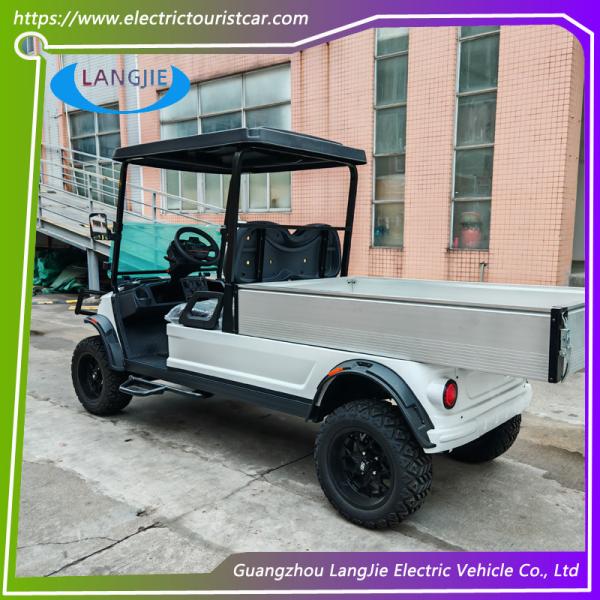 48v AC motor Electric Mini Truck 2 seats electric utility golf cart With Roof