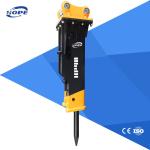 Mini Liugong Doosan Rock Excavator Breaker Attachment 4-6 Ton Custom70