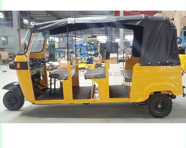 Type Heavy Tuck Passenger Tricycle in Peru Fuel Capacity 9L Max Load Capacity 3