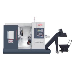 Wholesale 380v Dual Spindle Industrial Metal Lathe With FANUC Controller from china suppliers