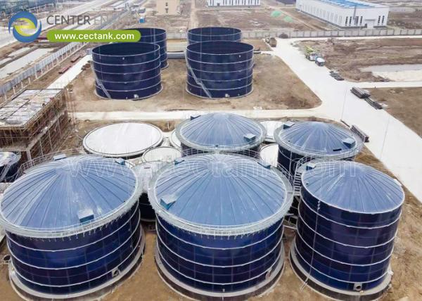 Center Enamel Provides Glass-Fused-to-Steel Tanks for Water and Wastewater