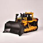 HUINA CAT D10T2 Alloy Bulldozer Model | 1/50 Scale Metal Track Collectible