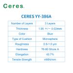 700mm 1.95mm Offset Printing Machine Blanket Ceres Rubber Alumium Bar