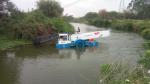 Lake weed removal,4m Length，45Kw，1500m3,Cutter Aquatic Weed Harvester Mowing