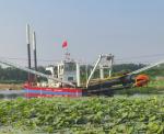 Adjustable Suction Pipe Diameter Underwater Suction Dredge Self propelled Or