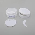 New design 50g 100g cream jar with flip top cap, color customized, logo accept.