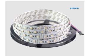Wholesale LED Strip 4 in 1 RGBW 5050 DC12V Flexible LED Light RGB+White RGB+Warm White 4 color in 1 LED Chip 300 Leds 16.4ft 5m from china suppliers