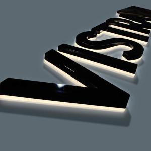 Wholesale Bright Sign New Led Letters Wedding Sign Gold Color Custom Metal Backlit Sign from china suppliers