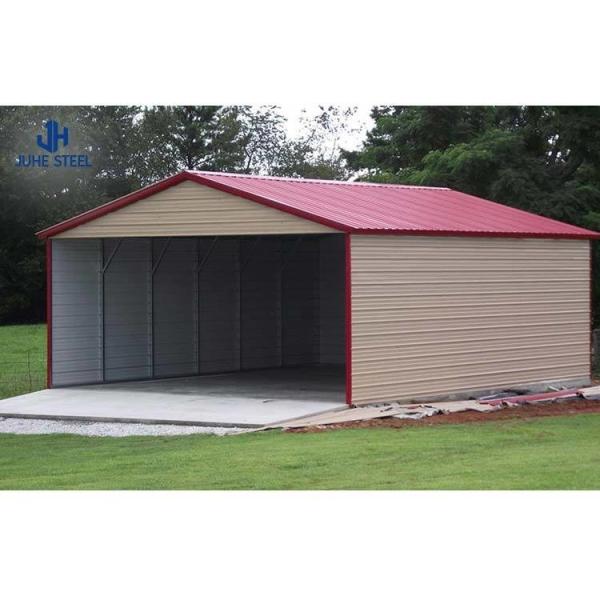 ASTM Standard Prefabricated Gable Roof Sheds for Agricultural Equipment