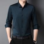 2021 Solid Color Professional Long Sleeve Men's Clothing Dress Plus Size DRESS