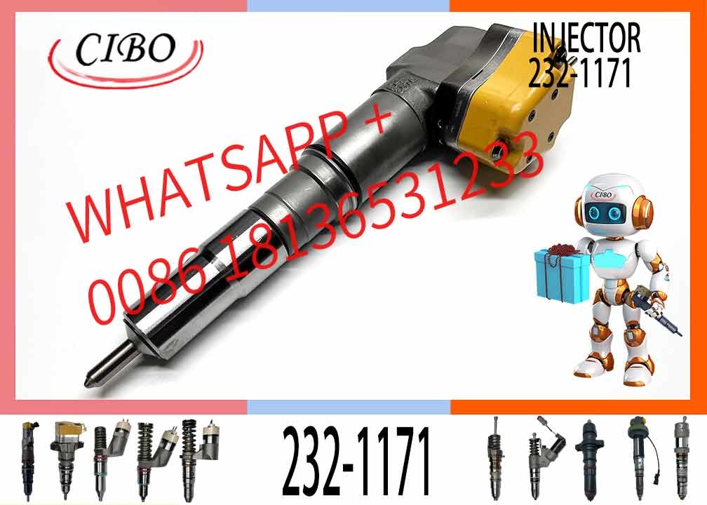 Injection Nozzle 3412E 3408 Diesel Common Rail Fuel Injector 232-1171 196-1401 222-5966 173-9268 198-7912