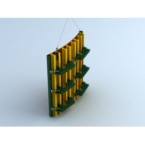 Wholesale Adjustable Arced Concrete Column Formwork with 18mm Plywood from china suppliers
