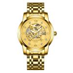 Automatic 2670 Men Mechanical Watches Hollow Luxury 5ATM Waterproof Alloy Case