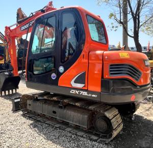 Wholesale 7420kg 7ton Used Doosan Mini Digger Dx75 2nd Hand Excavator from china suppliers