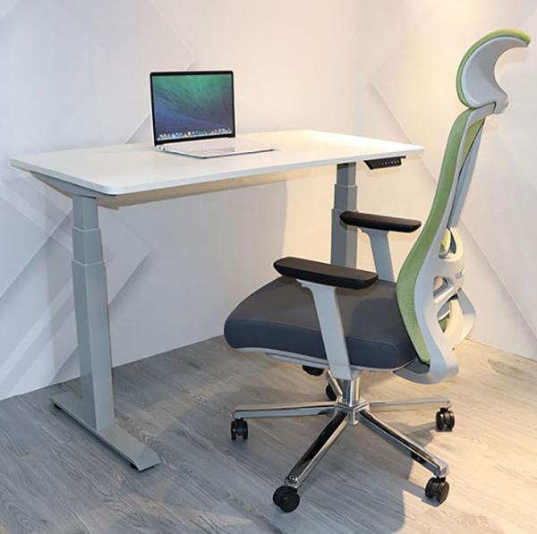 Adjustable Petite Ergonomic French Two Motor Standing Desk for Kids Outdoor