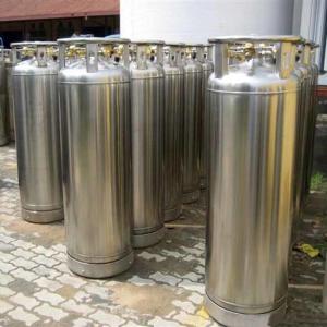Wholesale 175L Cryogenic Dewar Cylinder 1.37mpa 2.3mpa Oxygen Tanks from china suppliers