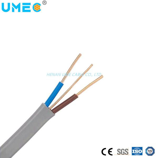 3 Core 1.5mm 2.5mm 4mm 6mm PVC Insulated Copper Power Cable TPS Wire Accepted by