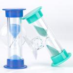 Custom Mini Hourglass Sand Timer 3 Minute 5 Minute 7 Minute Plastic Hourglass