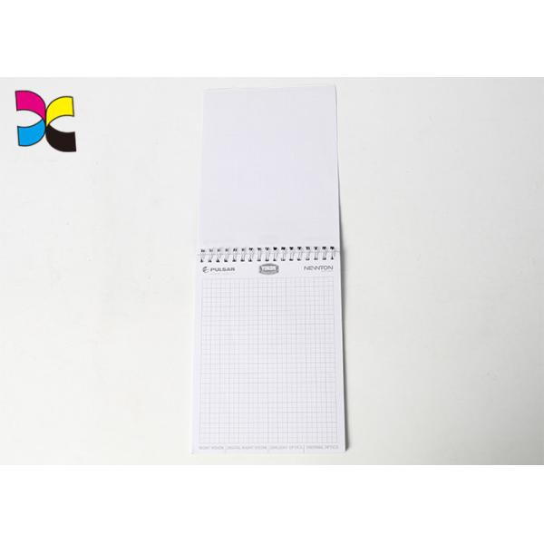 Art Paper Custom Spiral Bound Book Printing , Cardboard Book Binding Printing Services