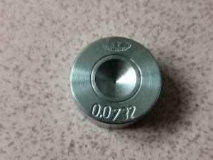 Wholesale UL Wire Drawing Machine Die , 0.0732Mm Antiwear Dies For Drawing from china suppliers