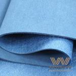 Super Abrasive Resistance Blue Suede Microfiber Leather shoe lining