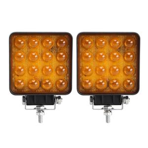 Wholesale 48W 4D LED Vehicle Work Light Flood/Spot 12~48 V DC Square Off-Road Bulb Lamp from china suppliers