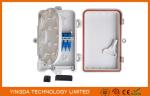 4 Port UV Weather Resistant FTTH Fiber Termination Box 4 Fibers SC Wall Mount