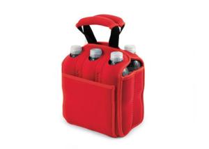 Wholesale Promotion Gift Neoprene Wine Bottle Cooler Bags For 6 Bottle Insulating Wine from china suppliers