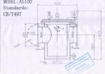 Coarse Water Filter-Sea Water Filter AS100 CB/T497-1994 For Suitable For-Sea
