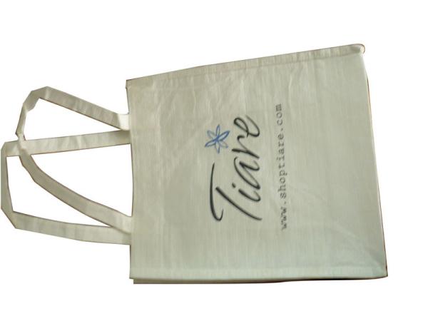 OEM White Shopping Reusable Carrier Bags For Gift Packaging