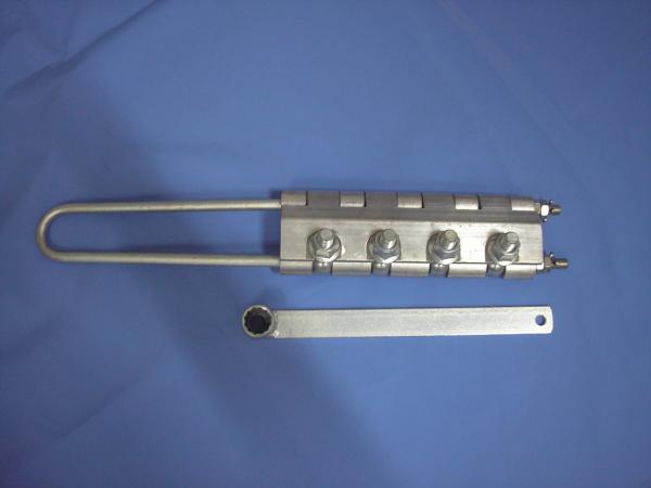 Fiber Optic Cable Tools 16KN Bolted Type OPGW Cable Grip Come Along Clamp for 11