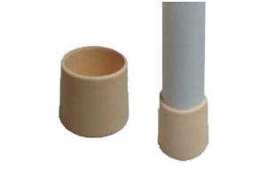 Wholesale Eco - Friendly Ivory / Black Plastic Water Pipe Fittings Plastic Pipe Foot Cup from china suppliers