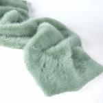 100% Polyester Plush Fabric Long Hair Faux Fur Fabrics for Garments Processing