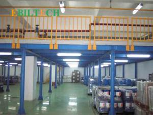 Wholesale Warehouse Storage Industrial Mezzanine Stairs Space Saving Galvanised Steel Platforms from china suppliers