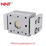 Mechanical Pneumatic Finger Gripper , 0.1~0.6MPa Pneumatic Rotary Actuator