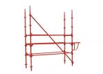 Hot Dip Painted Q235 K-Stage Kwikstage Scaffold Components 48.3*3 / 3.25mm