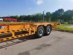 2 Axle 20ft 40ft Skeleton Trailer Container Skeletal Trailer Transporter