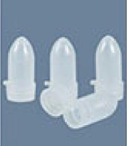 Wholesale Suppository PE Plastic Bottle , Transparent Flip Empty Capsule Shell from china suppliers